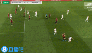 拜仁1-0罕见韦恩! 拜仁取得点球, 凯恩主罚节拍变化骗过门将破门