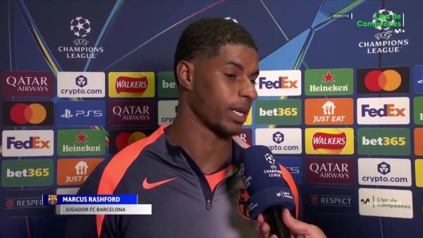 拉什福德: 在巴萨思坐稳首发遮掩易, 但我有信心越踢越好