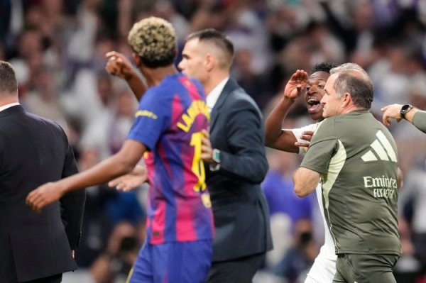 下学别走！亚马尔放话“出去碰碰”，维尼修斯冲过来思“应战”