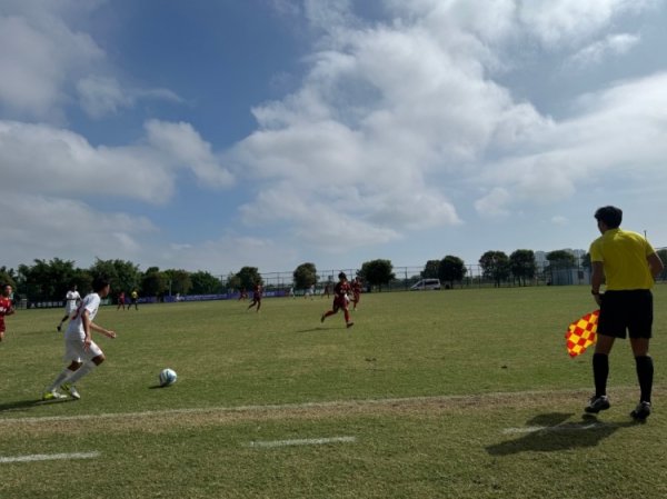 青少年精英联赛U15组，上海海港u15队1比2不敌苏州东吴U15队