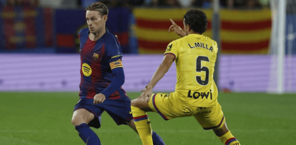 世体: 巴萨向德容提供了三年续约契约, 两边已初步完了共鸣