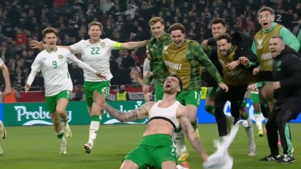 若爱尔兰附加赛杀出重围，将是球队自2002年后初次插足天下杯