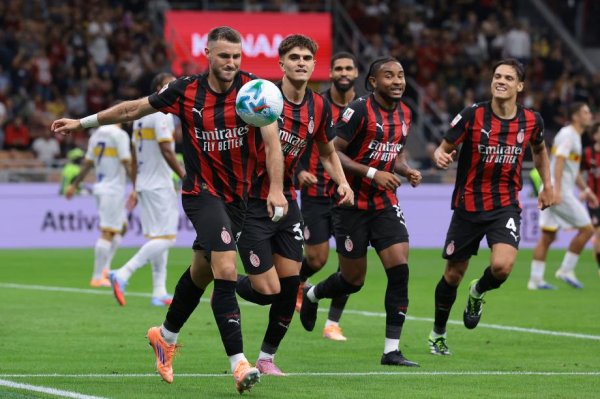 意大利杯-恩昆库处子球希门尼斯破荒 AC米兰3-0晋级