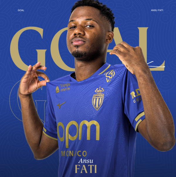 景色复苏！法蒂在摩纳哥最近的3场比赛中打进4球