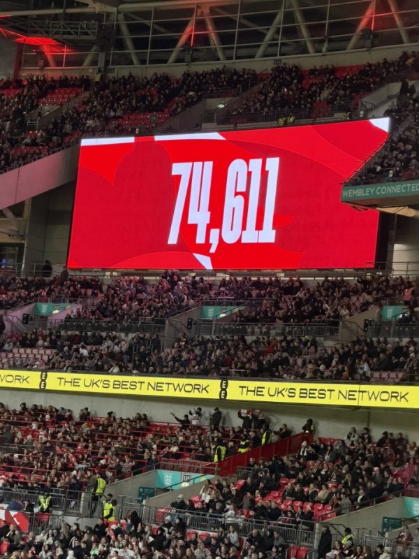 上强度❗温布利球场7.4万东谈主不雅战，中国女足0-8惨败欧洲冠军英格兰